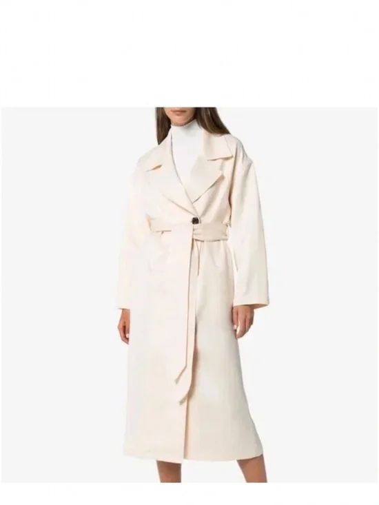 NWT Mara Hoffman Bernadetta Linen Tencel Coat in XXS - Picture 6 of 7